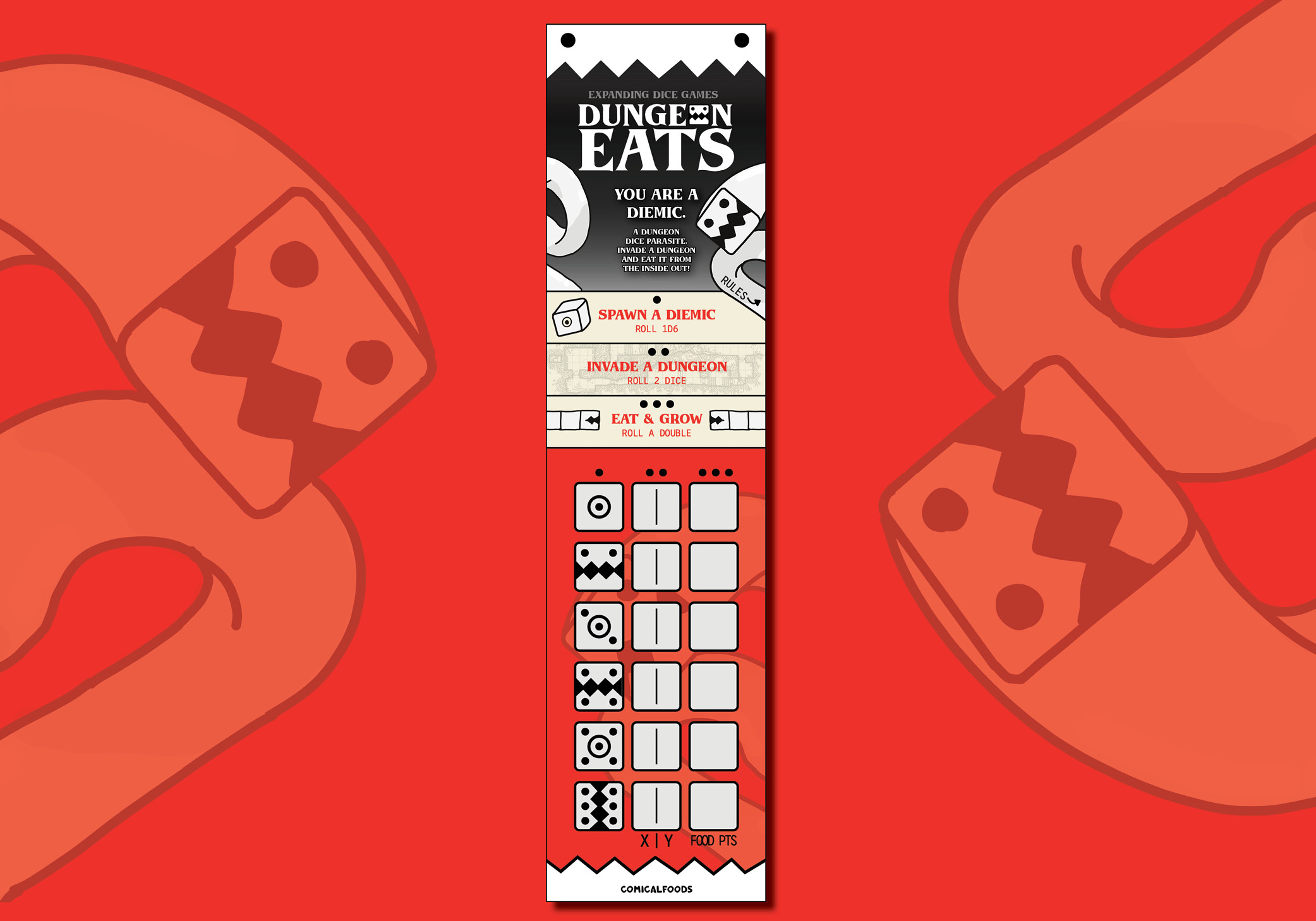 Screenshot 2 for Dungeon Eats Bookmark