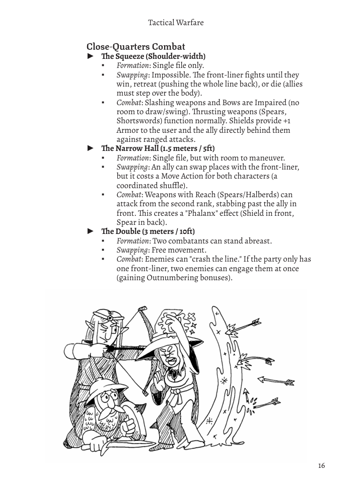 Screenshot 5 for STEEL & SURVIVAL - Block, Dodge, Parry Zine #01