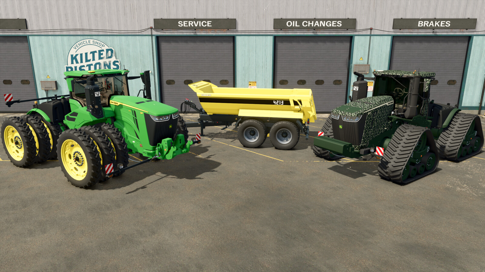 Screenshot 2 for John Deere 4213 Pack (FS 25)