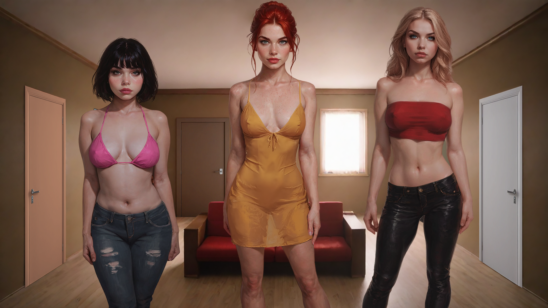 Three and One: The Cursed Mansion