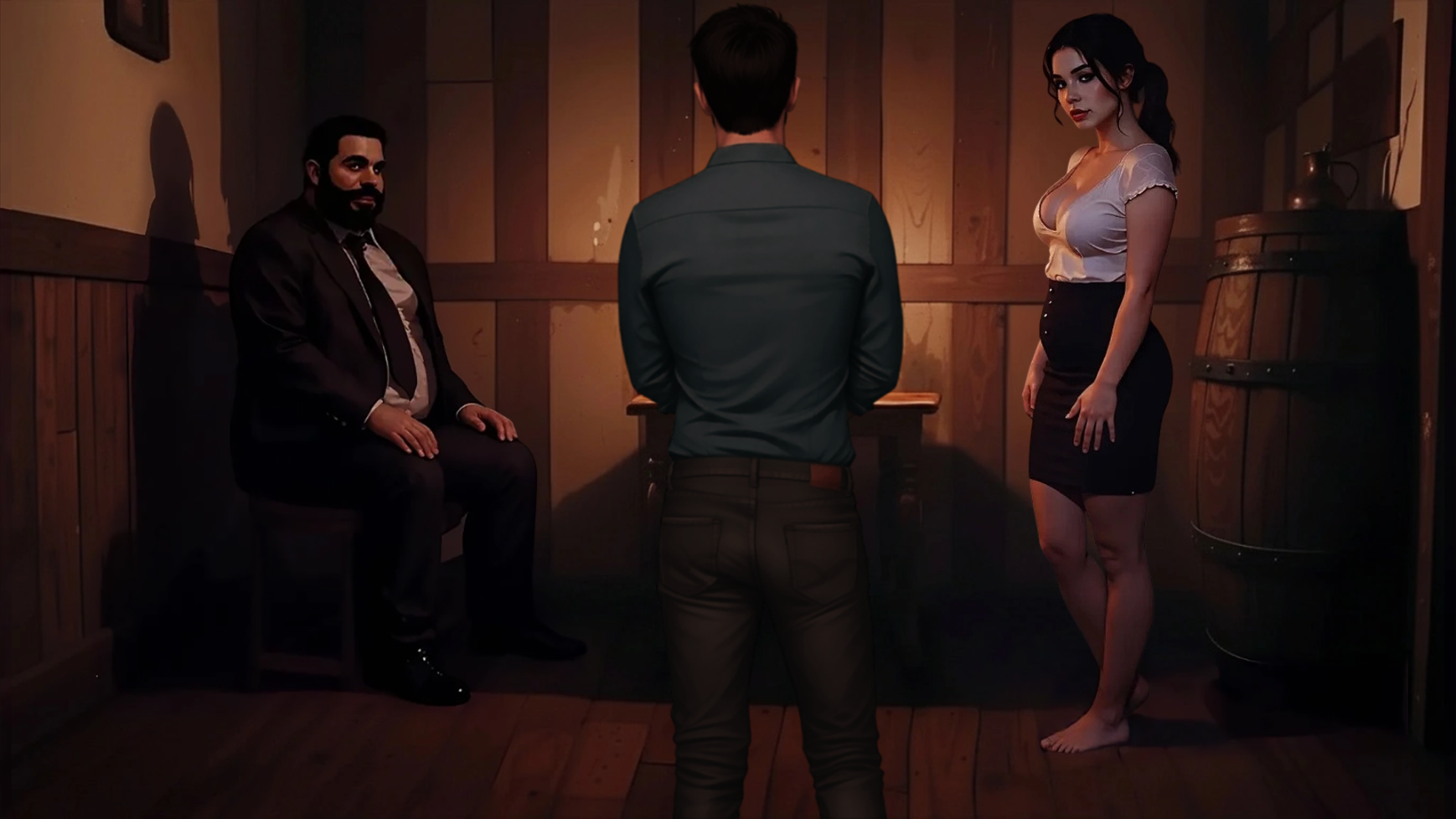 Three and One: The Cursed Mansion screenshot 2