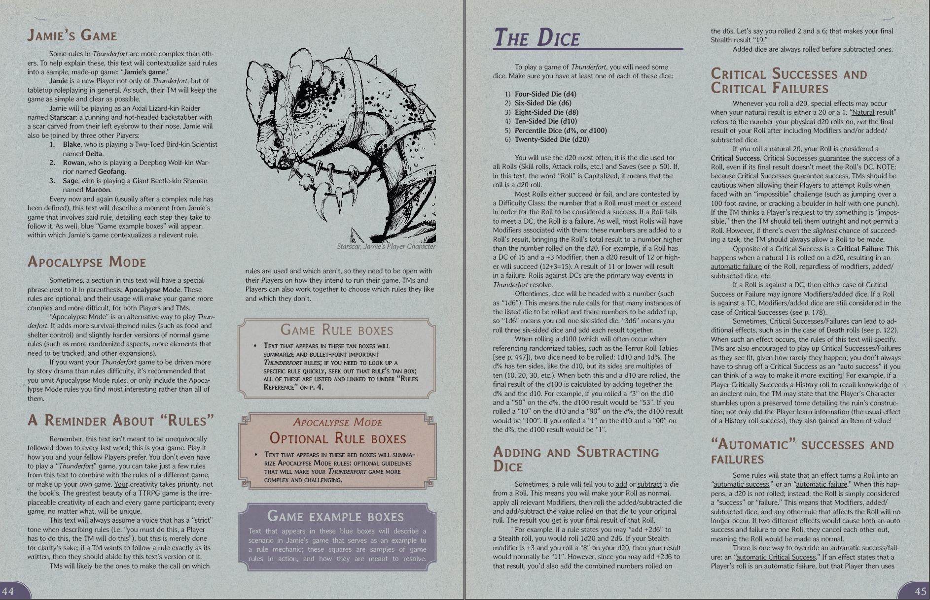 Screenshot 3 for Thunderfort Core Rulebook (Public Playtest ed.)