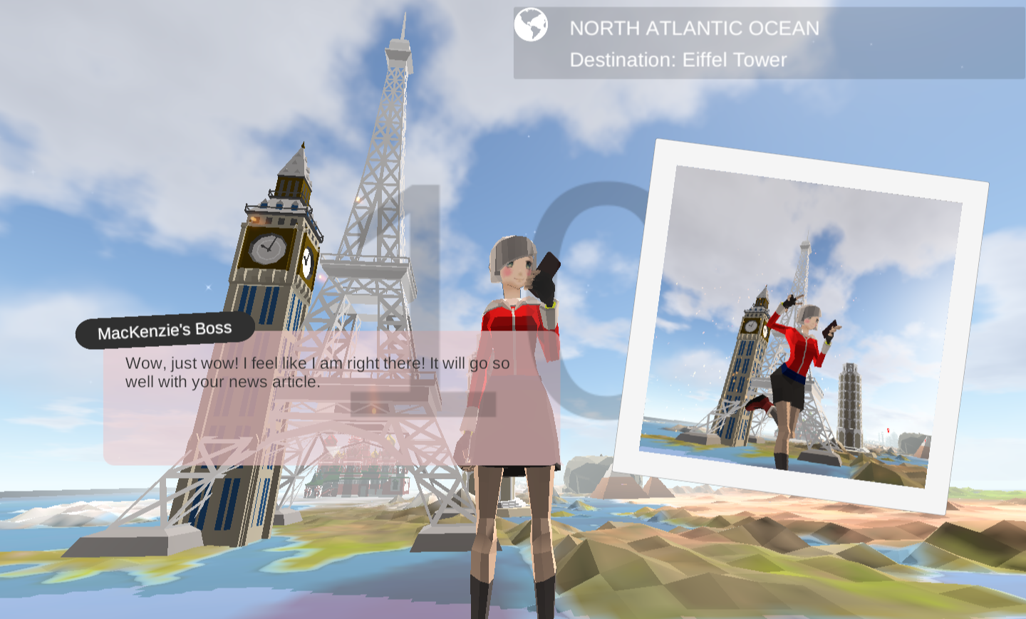 Screenshot 2 for Travel the World in 20 Secs - Flat-World Edition