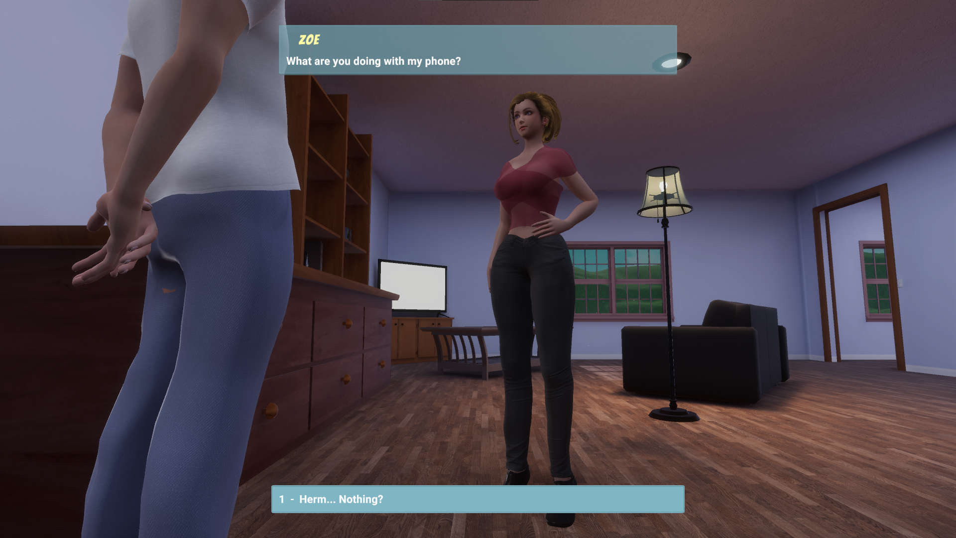 Screenshot 9 for Femdom Wife Game - Zoe Demo