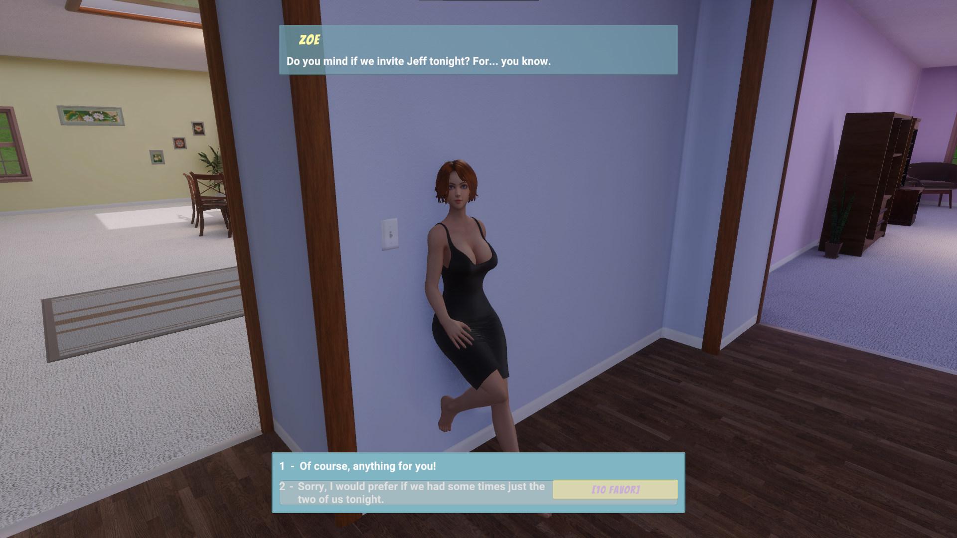 Femdom Wife Game - Zoe Demo screenshot 6