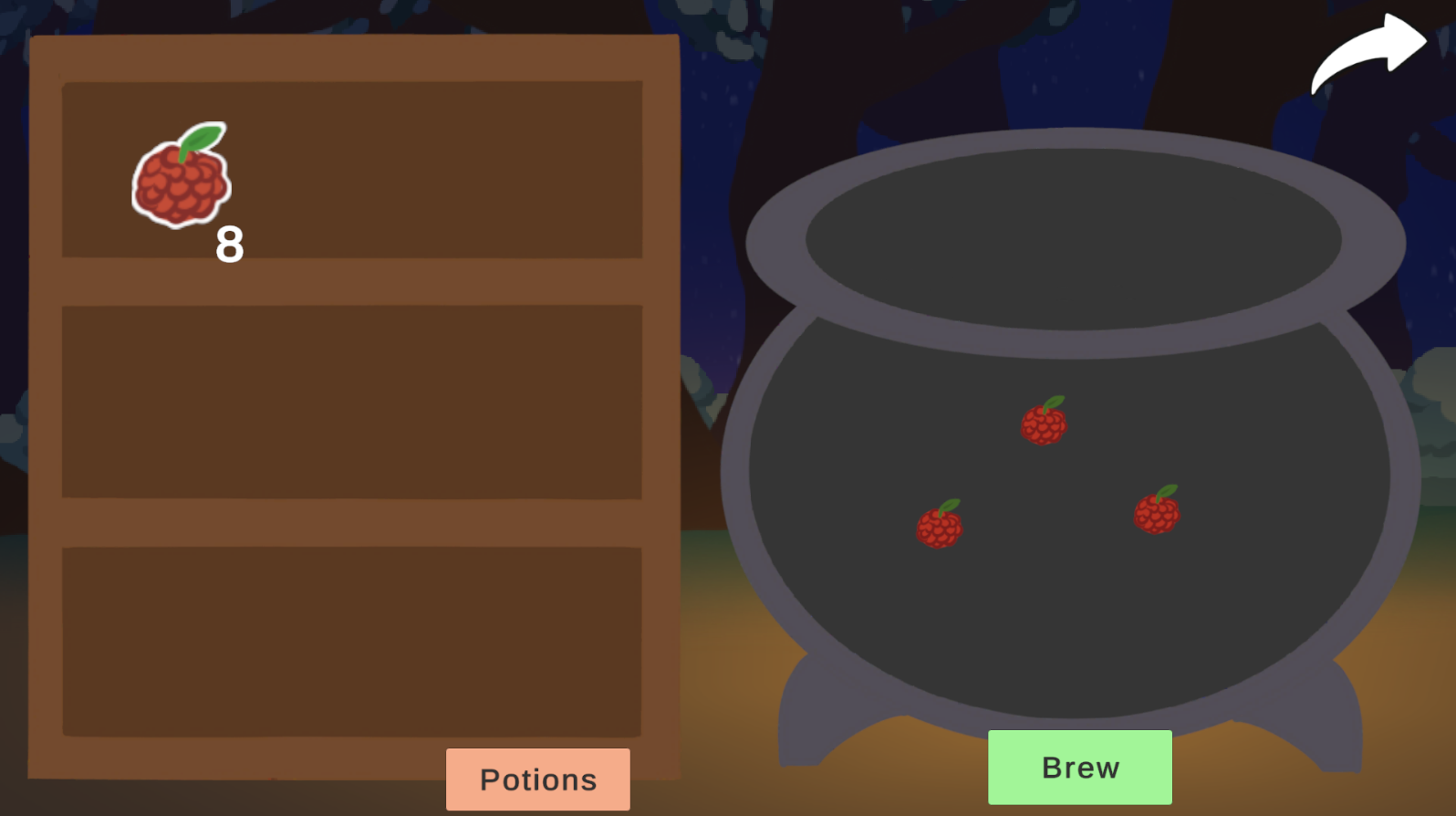 Screenshot 3 for Witch in the Woods
