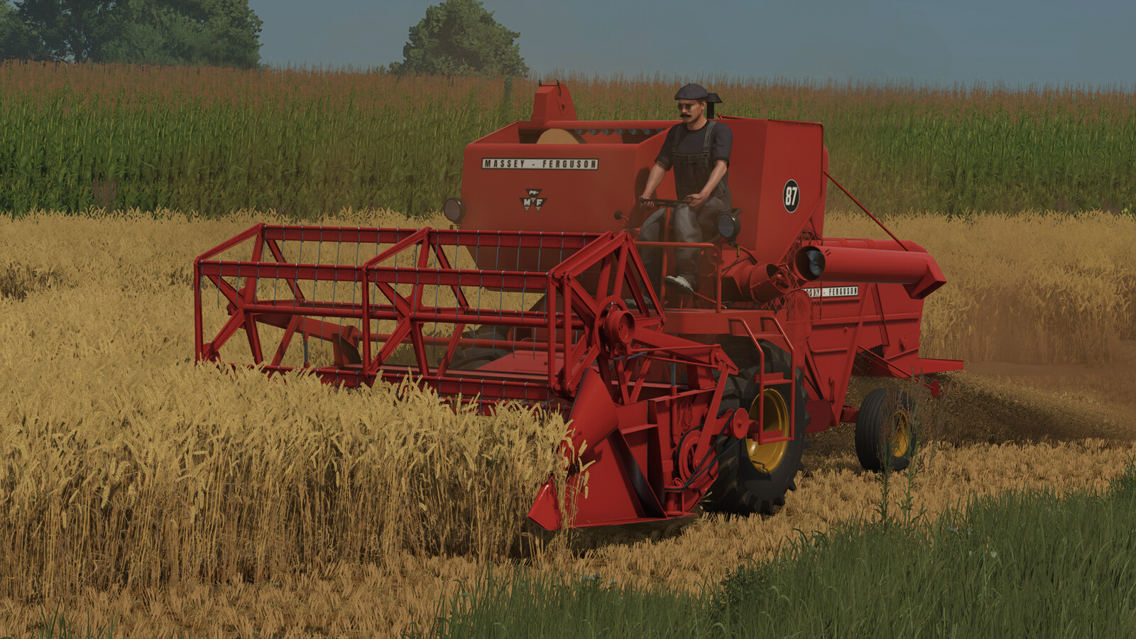 Screenshot 3 for FS25 Massey Ferguson 87