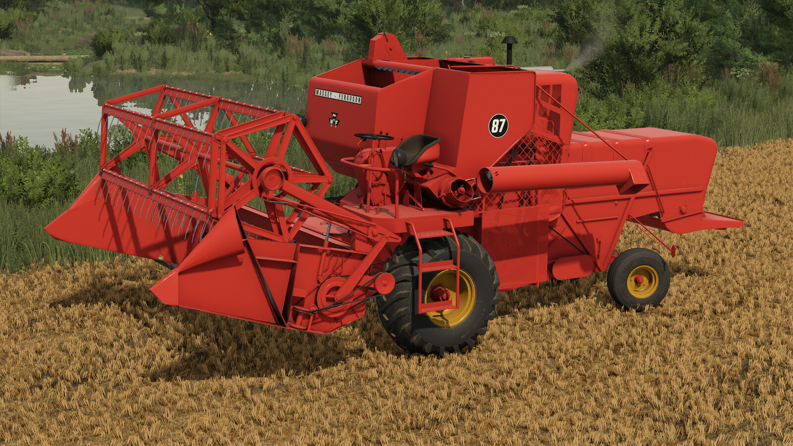Screenshot 6 for FS25 Massey Ferguson 87