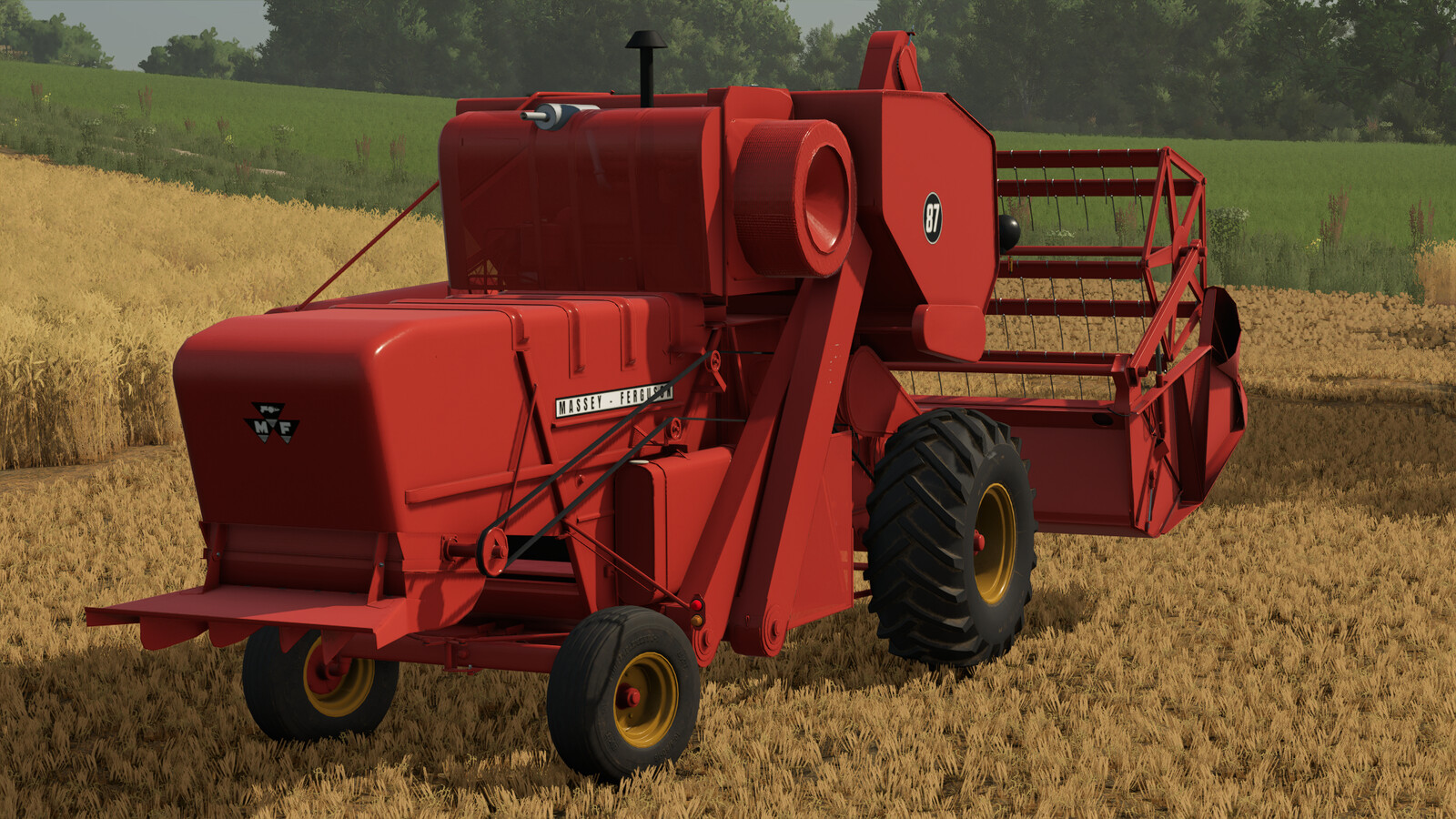 Screenshot 4 for FS25 Massey Ferguson 87