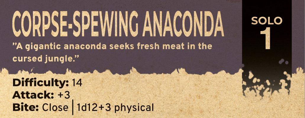 Screenshot 2 for Adversary Card: Corpse-Spewing Anaconda