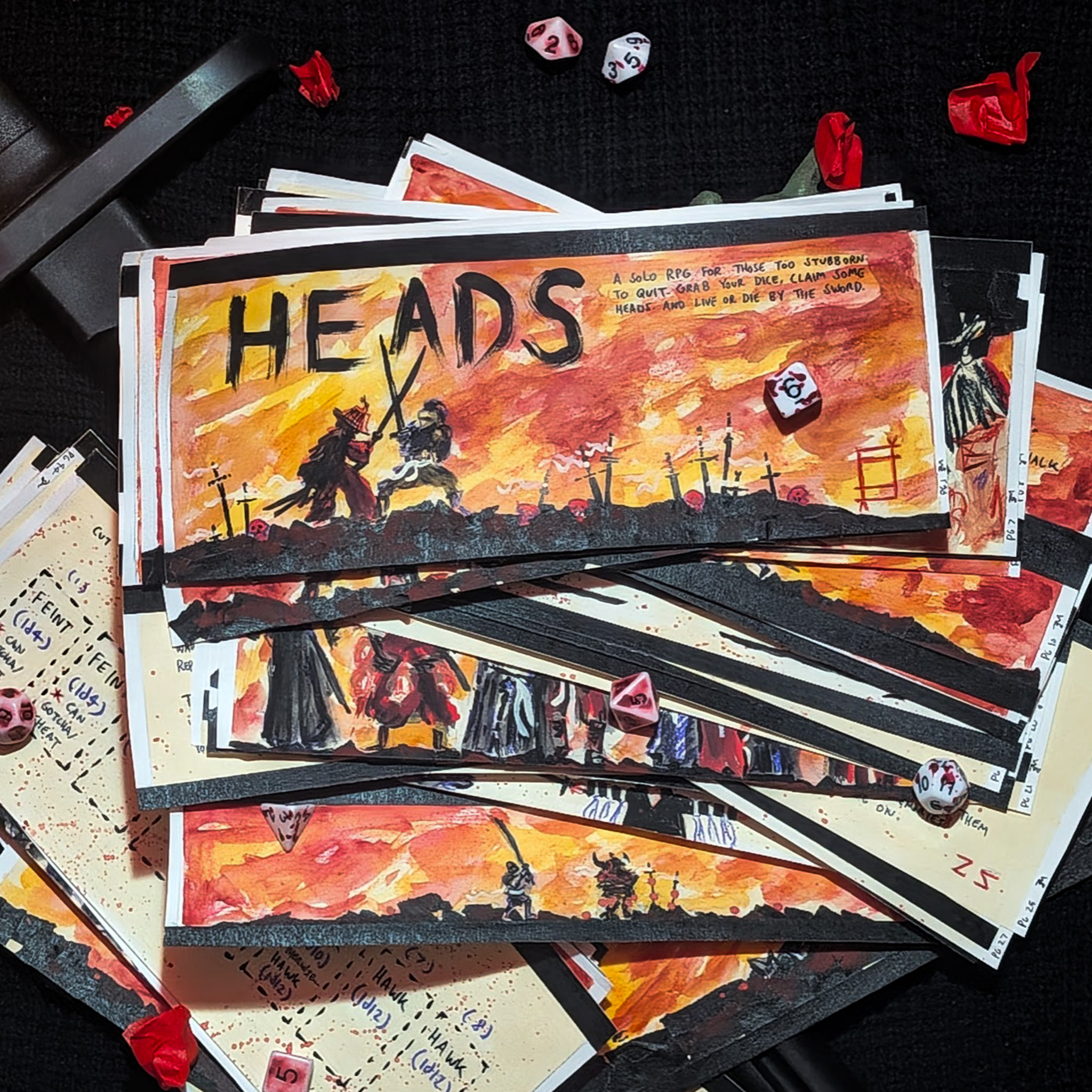 Screenshot 2 for Heads - A solo dueling RPG