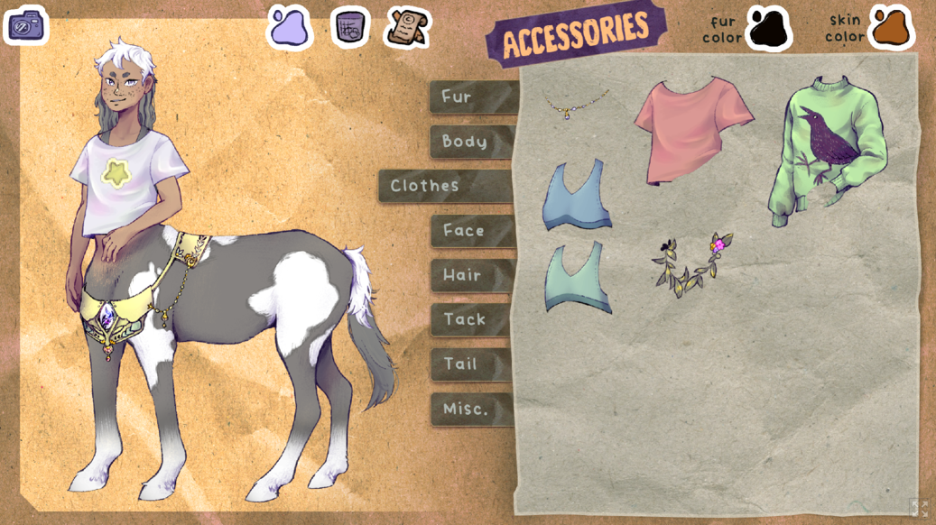 Screenshot 2 for Centaur Dress Up