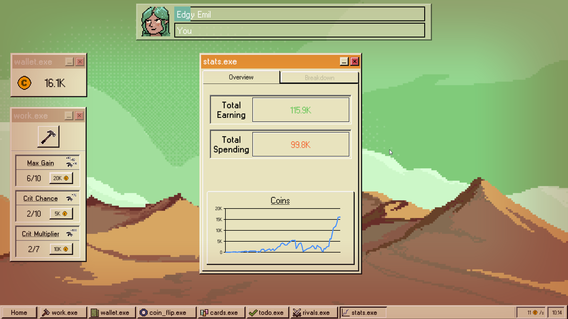 Screenshot 2 for IdleGambler