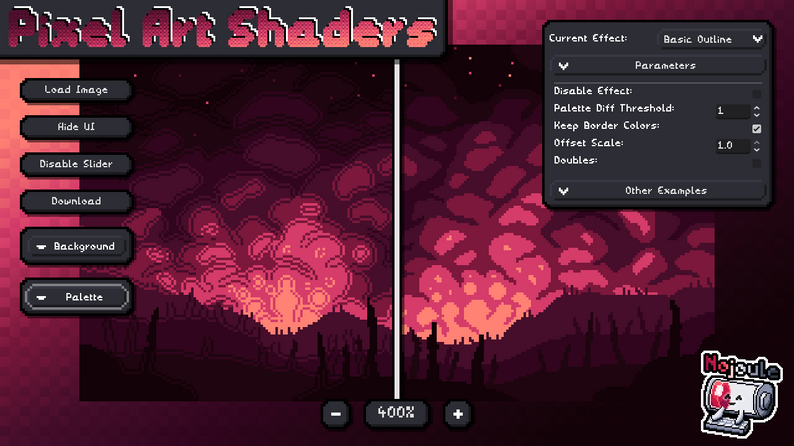 Pixel Art Shaders by Nojoule
