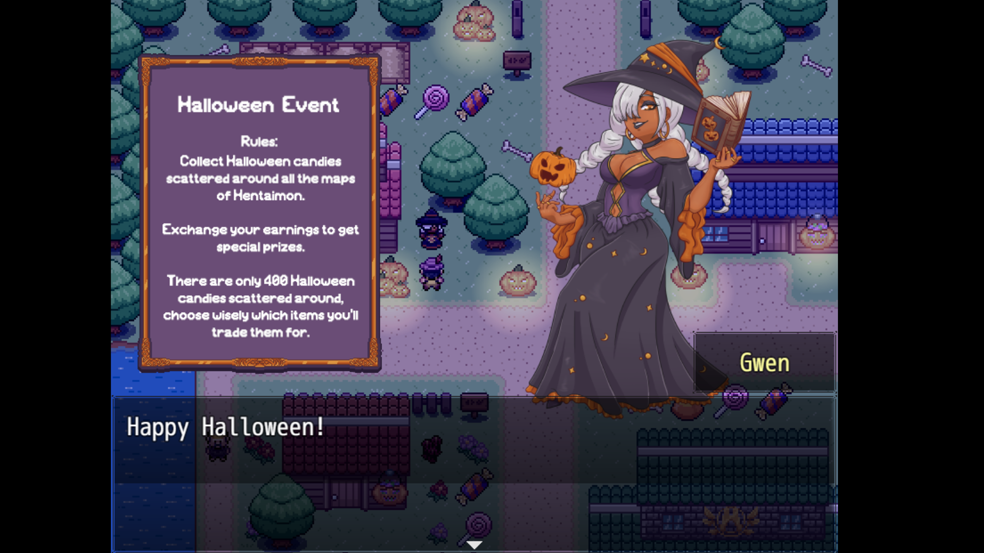 Screenshot 2 for Hentaimon Halloween