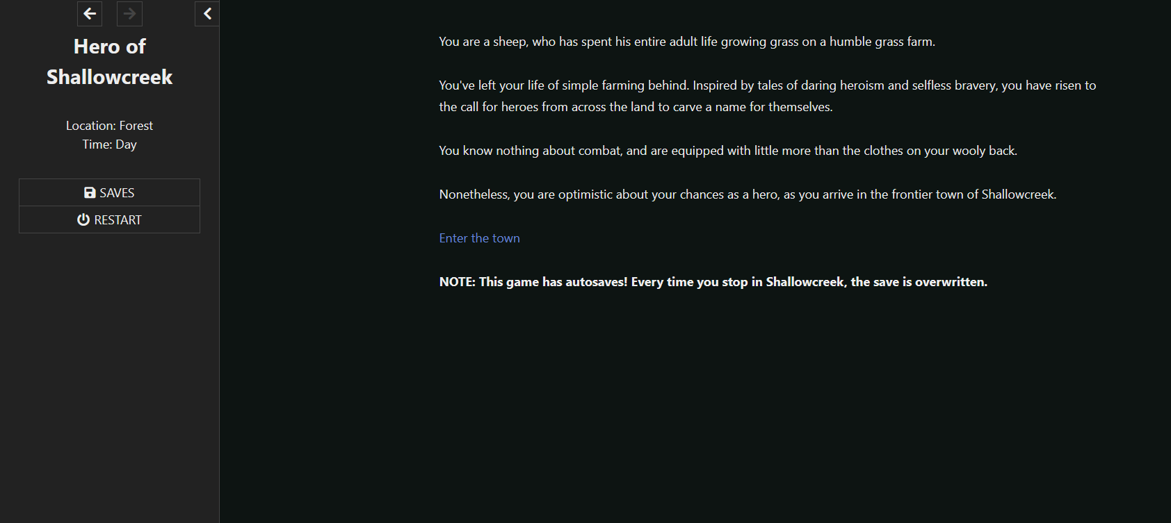 The Hero of Shallowcreek