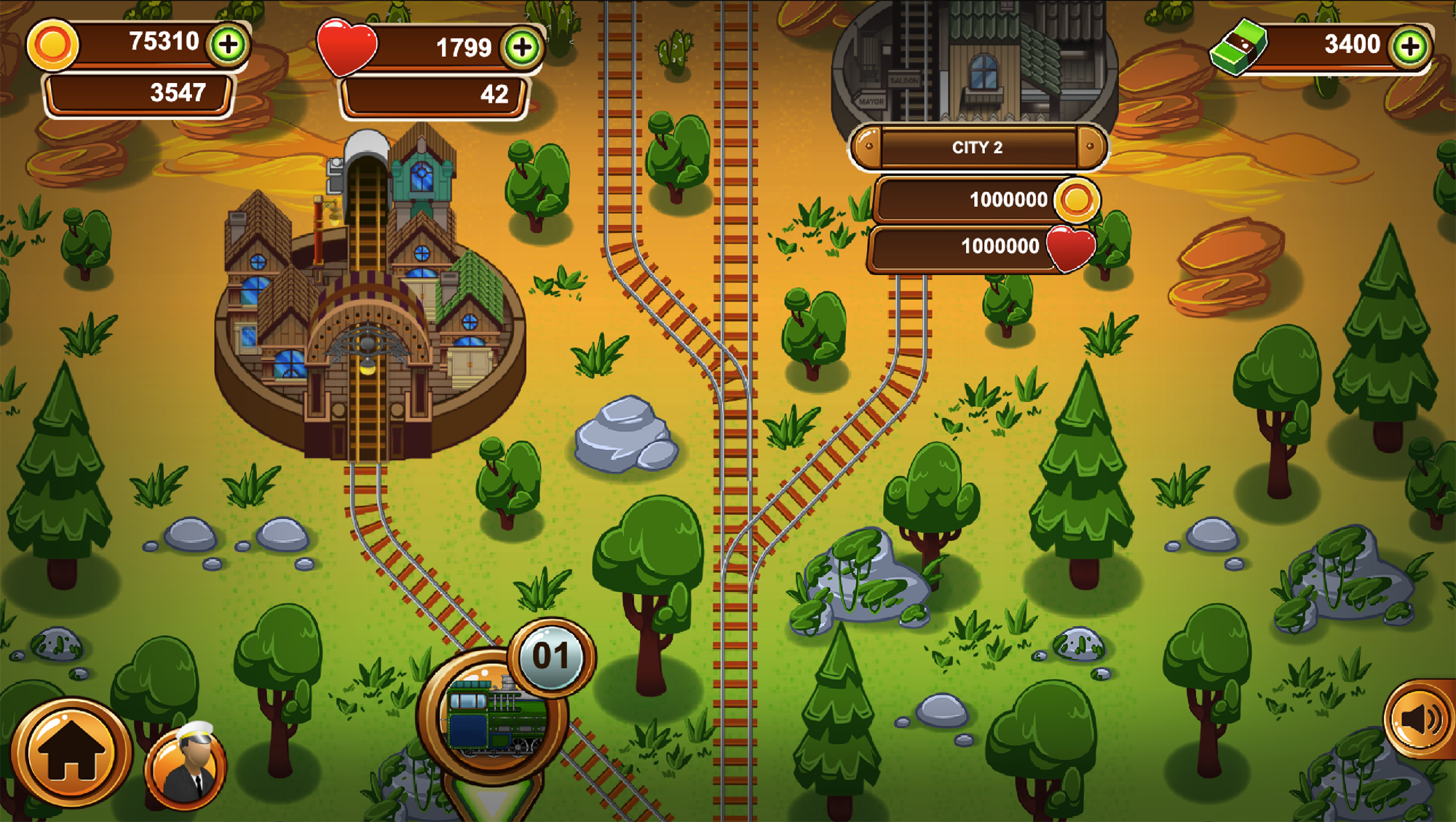 Screenshot 4 for Idle Train Station Tycoon