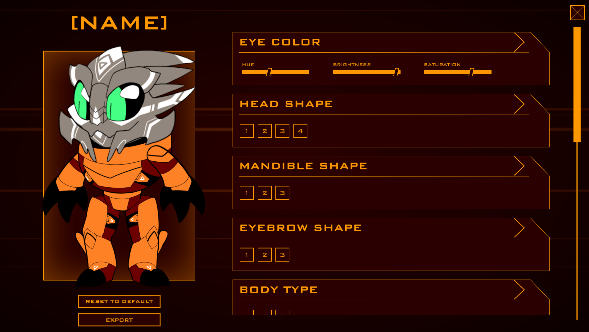 Screenshot 2 for Chandra Character Creator