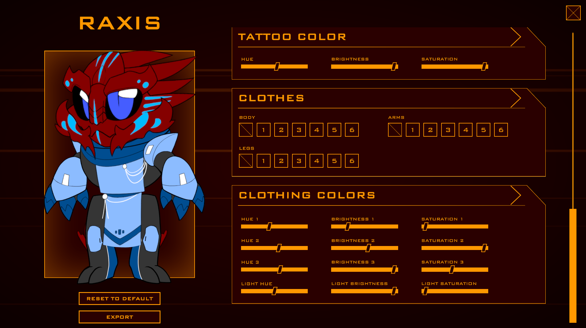 Screenshot 3 for Chandra Character Creator