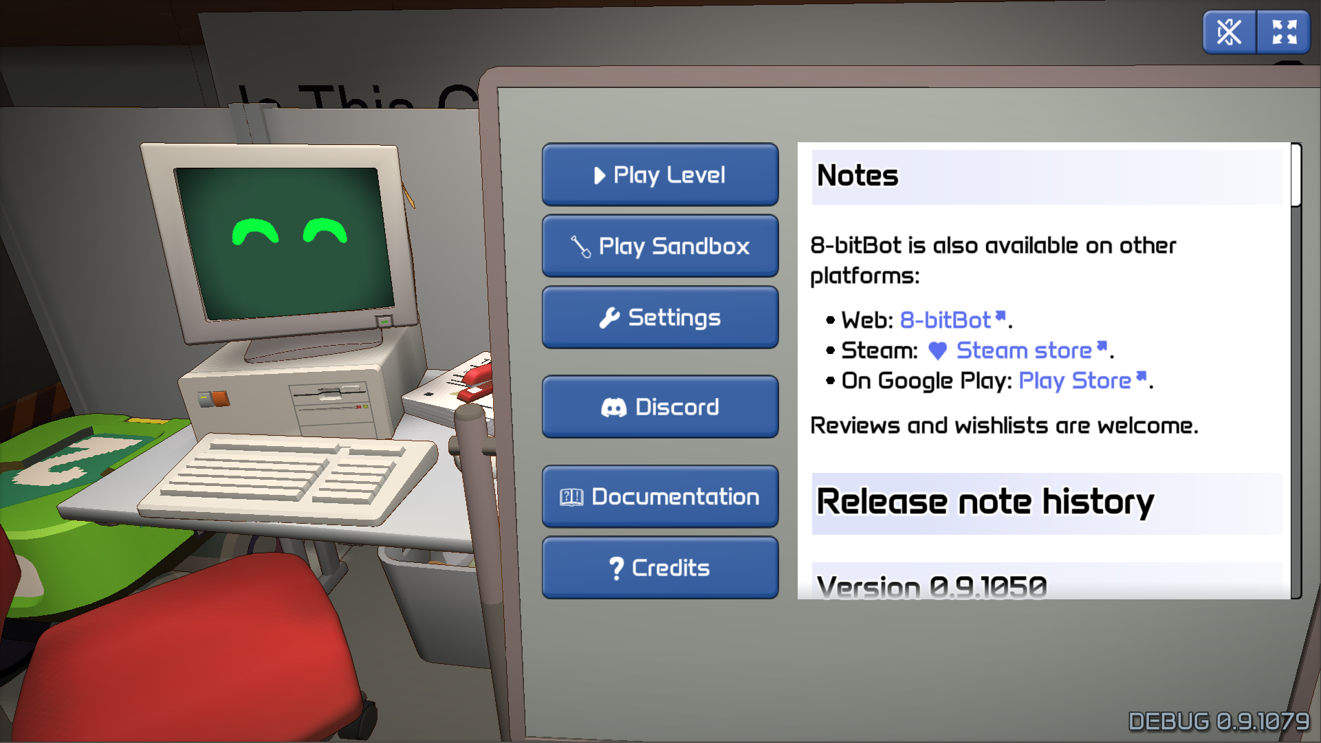 Screenshot 3 for 8-bitBot Demo version