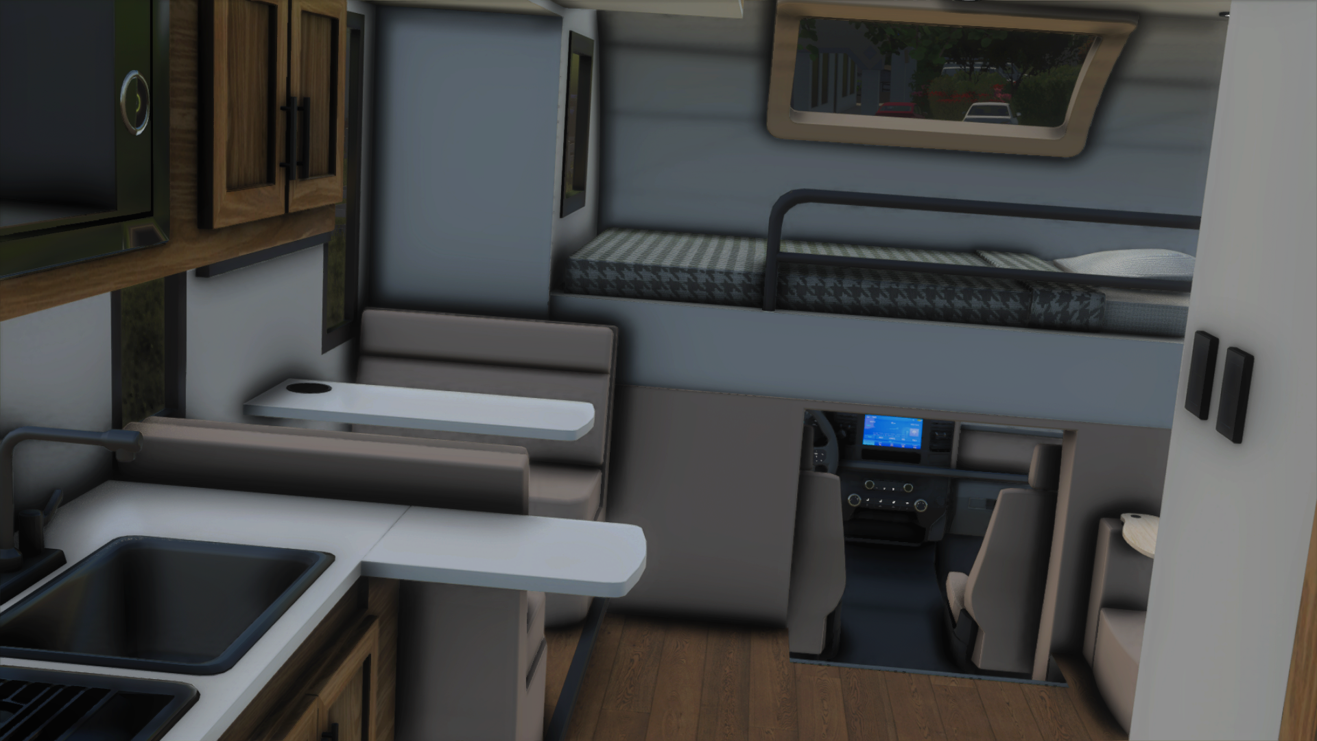 Screenshot 9 for FS25 - Dynamax Explore isata 6 RV Motorhome Camper | FORD F-600