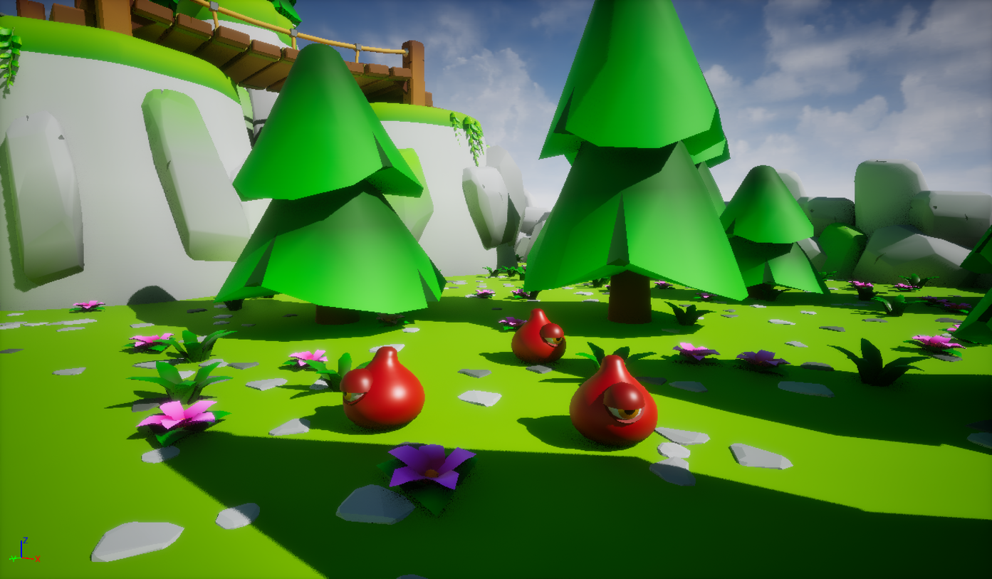 Tiny Leaf Island by zizi2citrom