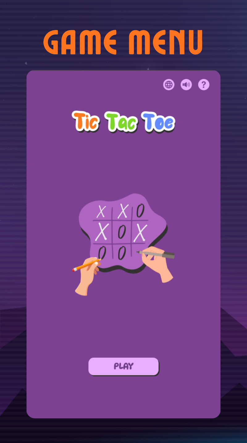 Tic Tac Toe - HTML5 Game Template (Phaser 3) by Aptech Biz