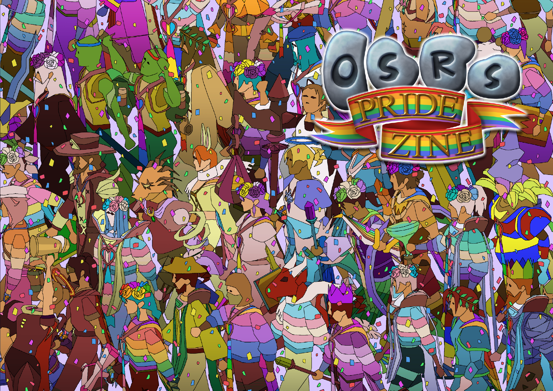 Screenshot 2 for OSRS Pride Zine