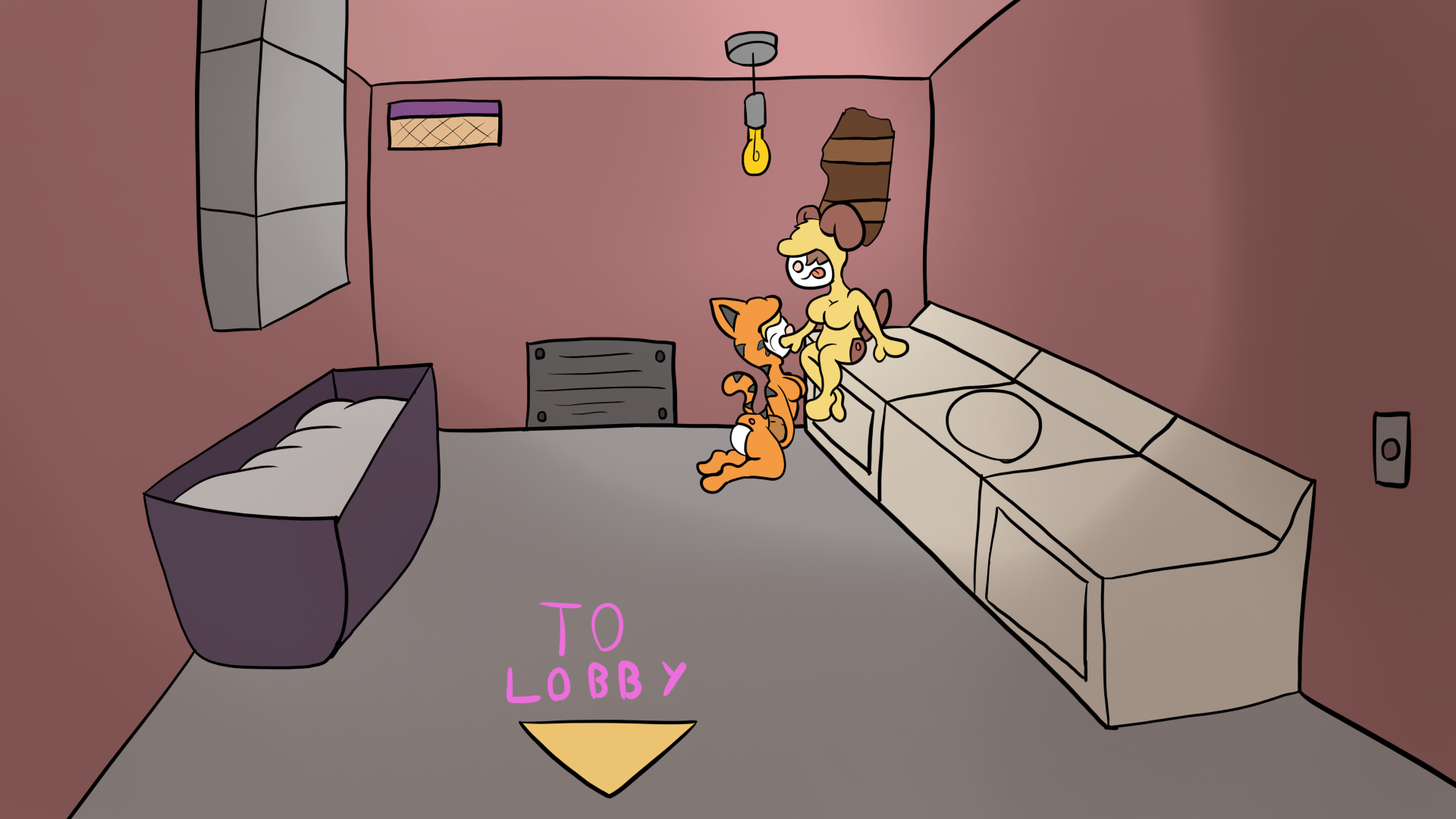 Screenshot 2 for Nighthaze City: Kinktober 2025 game