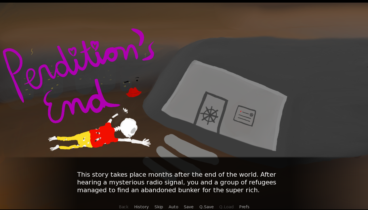 Screenshot 3 for Perdition's End: A Dating Simulator Demo