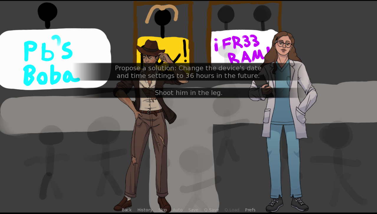 Screenshot 4 for Perdition's End: A Dating Simulator Demo