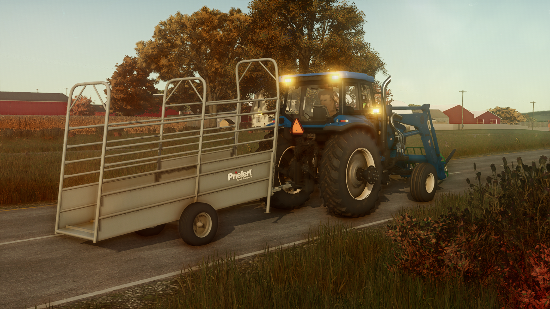 Screenshot 6 for FS25 New Holland 70 Series Tractors