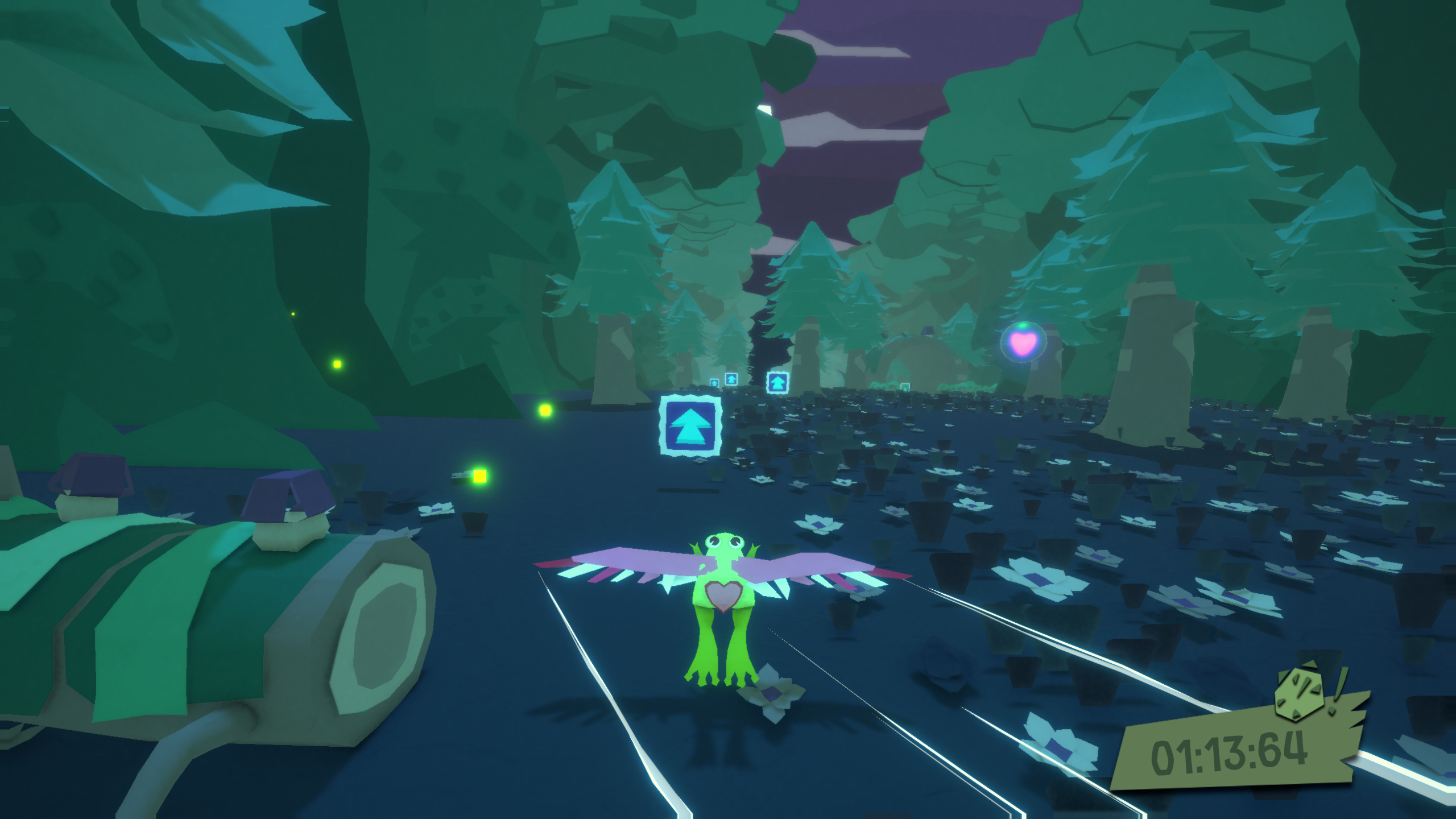 Screenshot 2 for Froggami and the Frogotten Forest: Paper Cut