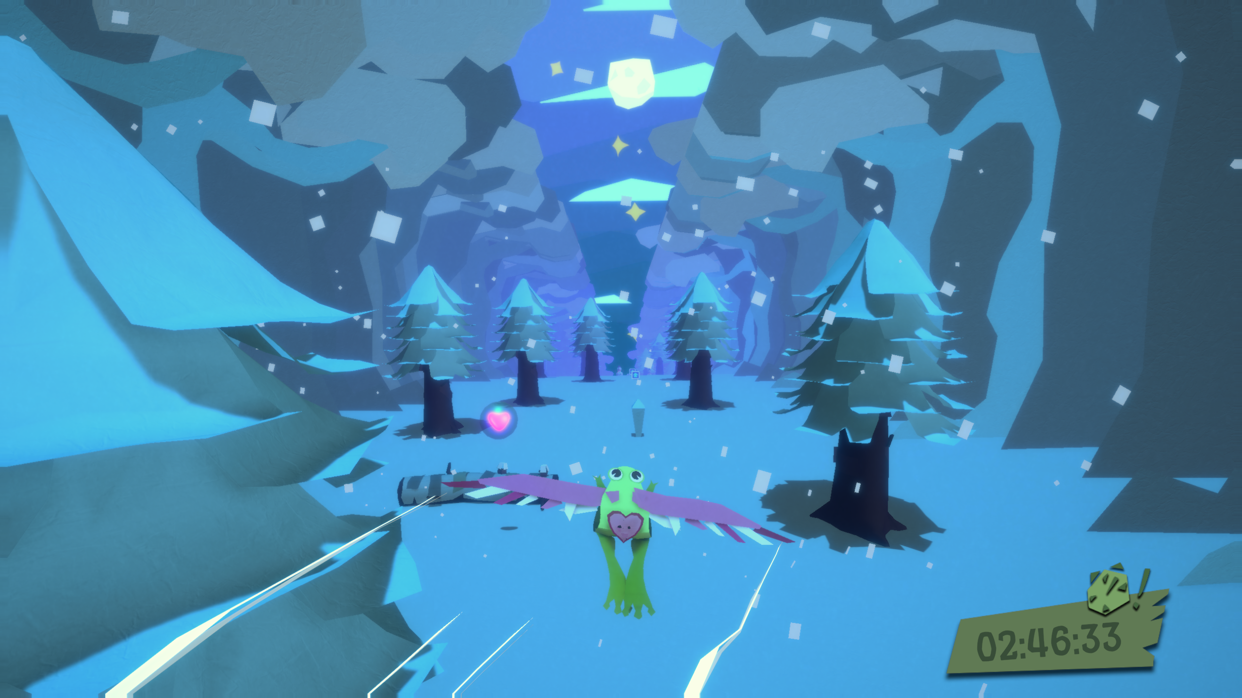 Screenshot 3 for Froggami and the Frogotten Forest: Paper Cut