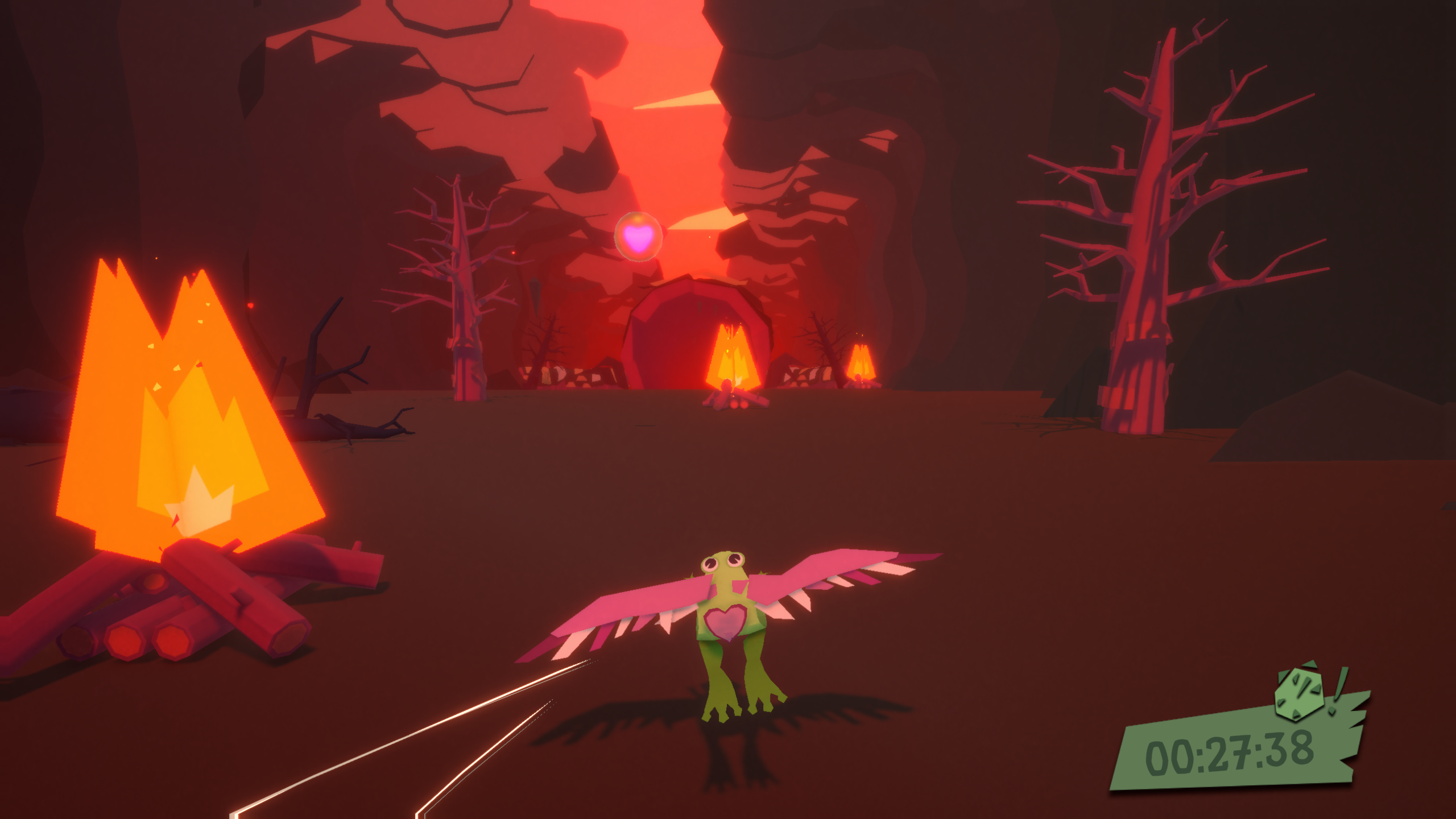 Screenshot 4 for Froggami and the Frogotten Forest: Paper Cut