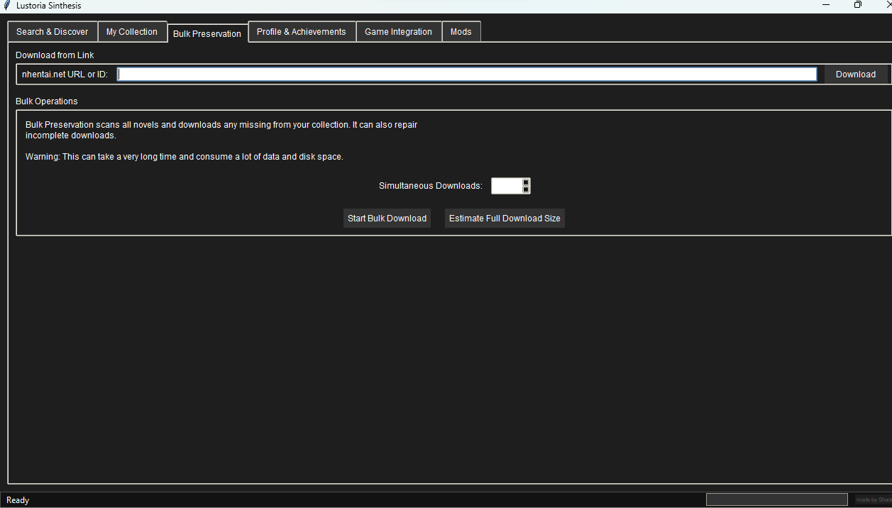Screenshot 5 for ⚝Lustoria Sinthesis⚝ (n-hentai downloader)