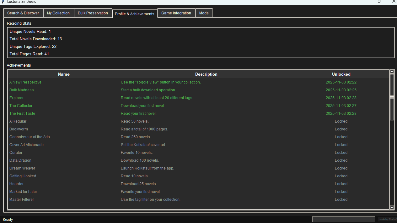 Screenshot 3 for ⚝Lustoria Sinthesis⚝ (n-hentai downloader)