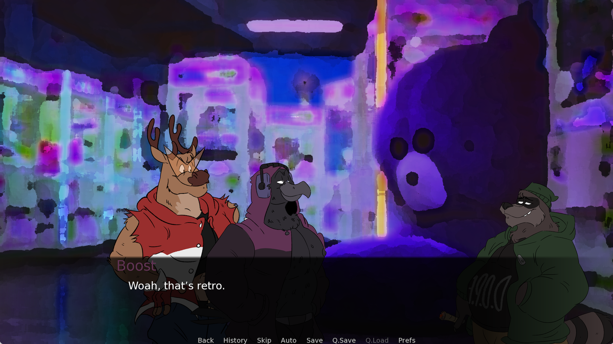 Screenshot 2 for Defenders of Neon (Season 2, Episode 8: "Phase's Solo")