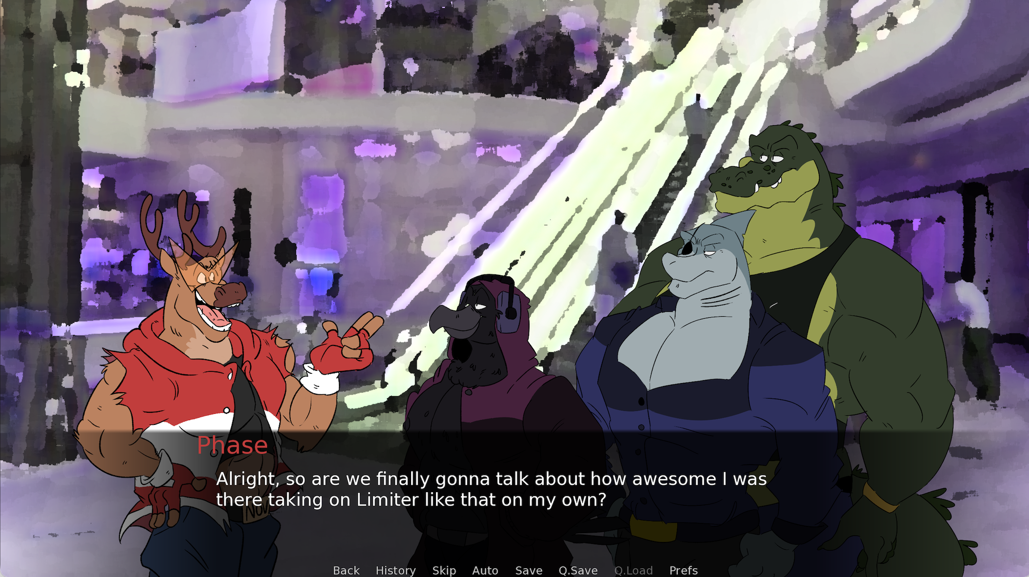 Screenshot 6 for Defenders of Neon (Season 2, Episode 8: "Phase's Solo")