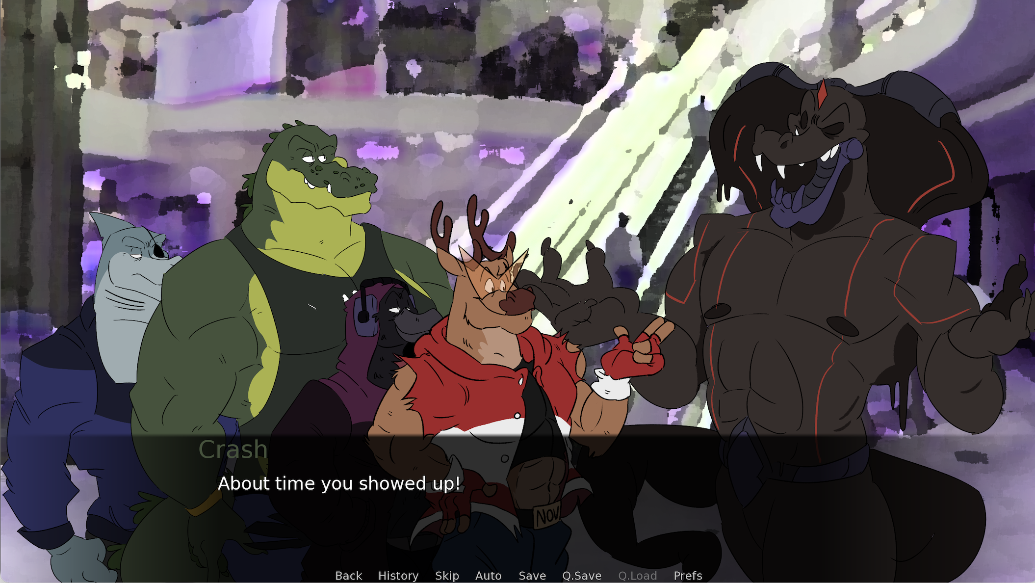 Screenshot 3 for Defenders of Neon (Season 2, Episode 8: "Phase's Solo")