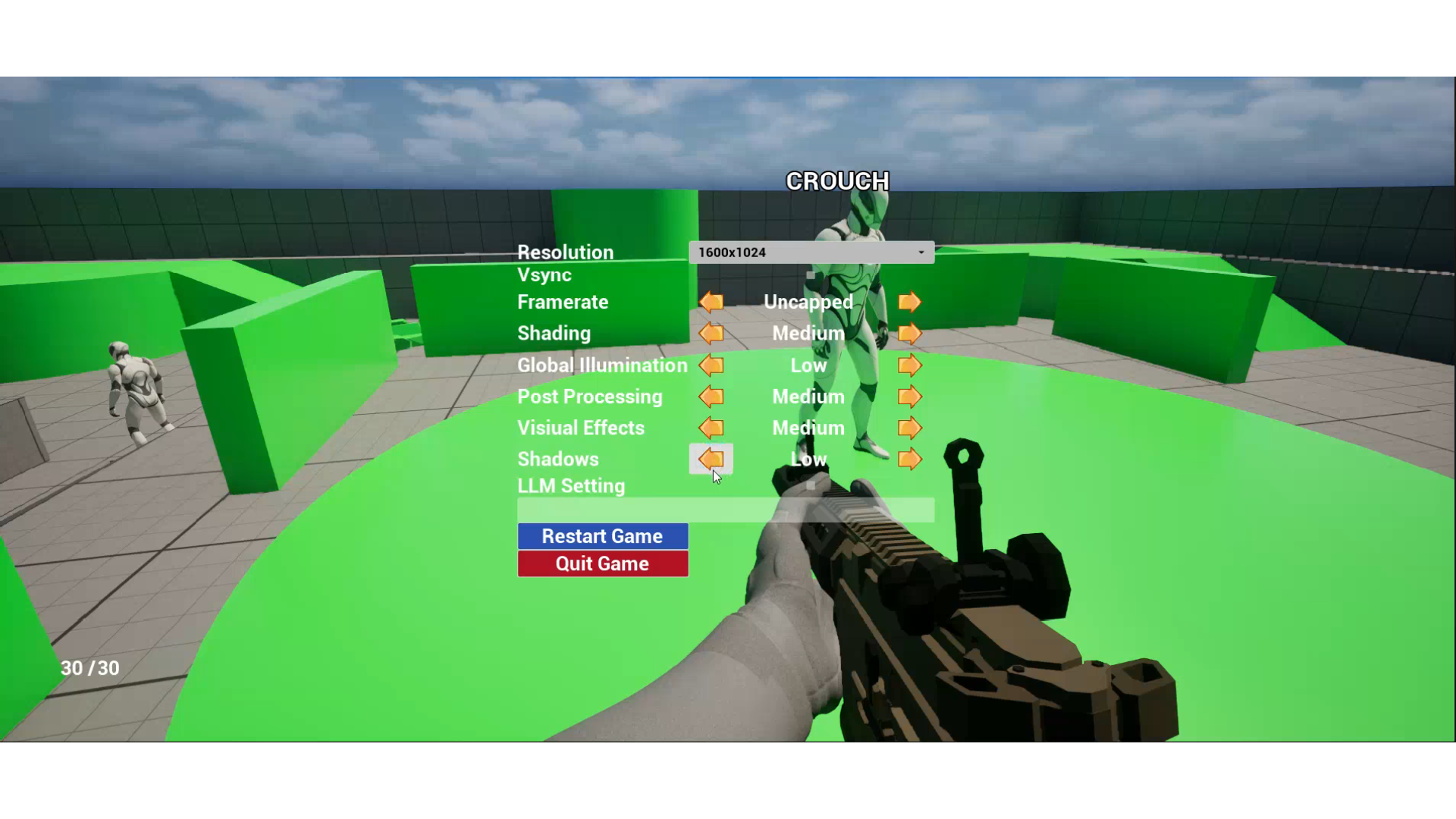 Unreal engine FPS prototype by gongzster