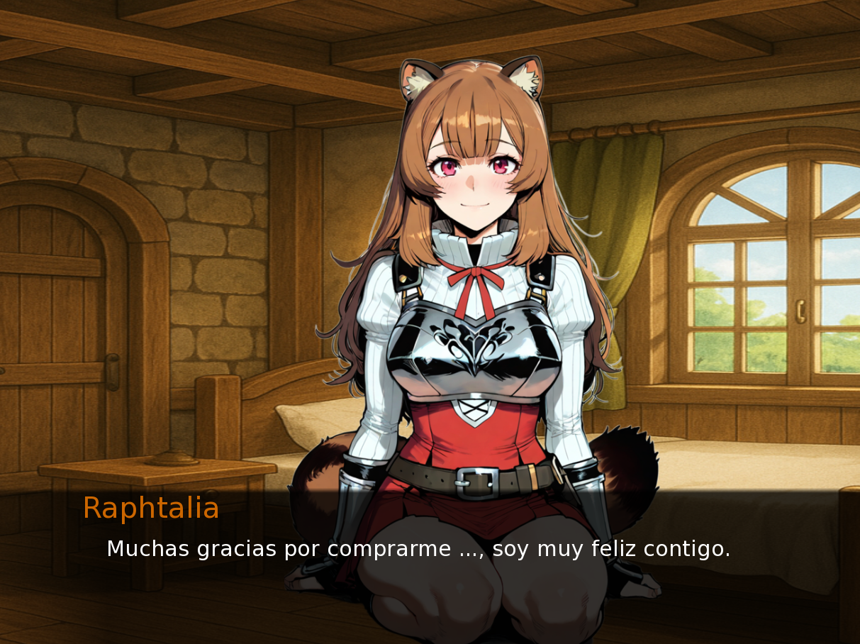 Teaching Raphtalia screenshot 1