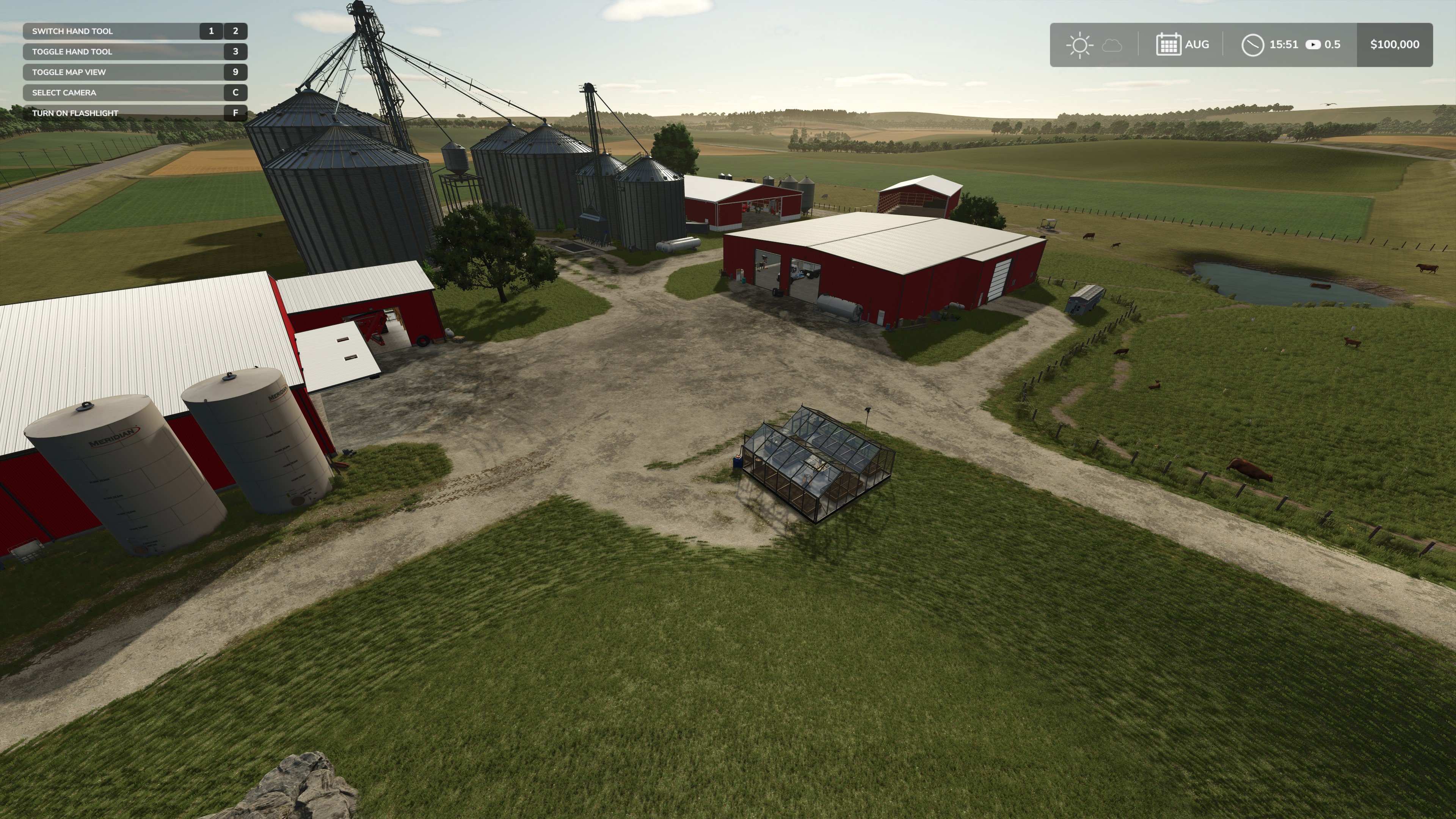 Screenshot 2 for Iowa Plains View, save game