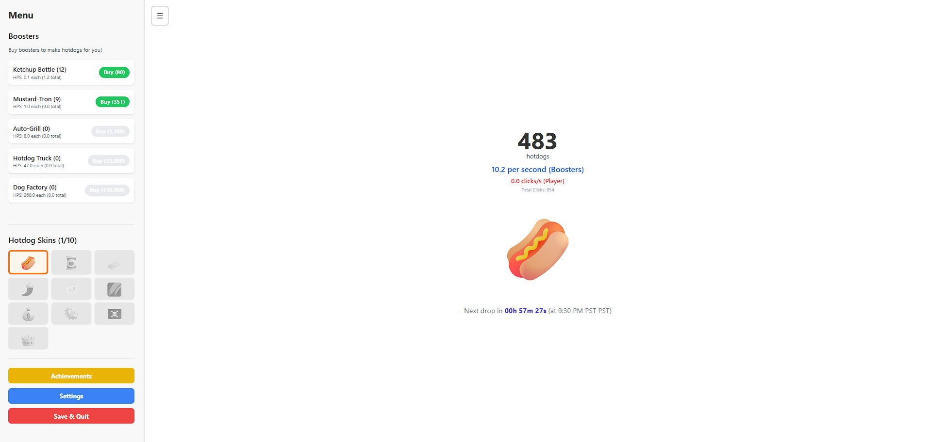 Screenshot 2 for Hotdog Clicker