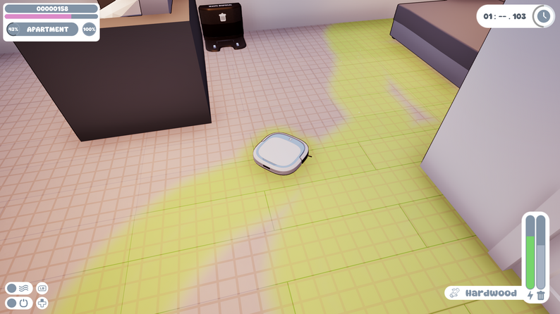 VacuuBot: Home Cleaning Simulator (Demo) by Arkado