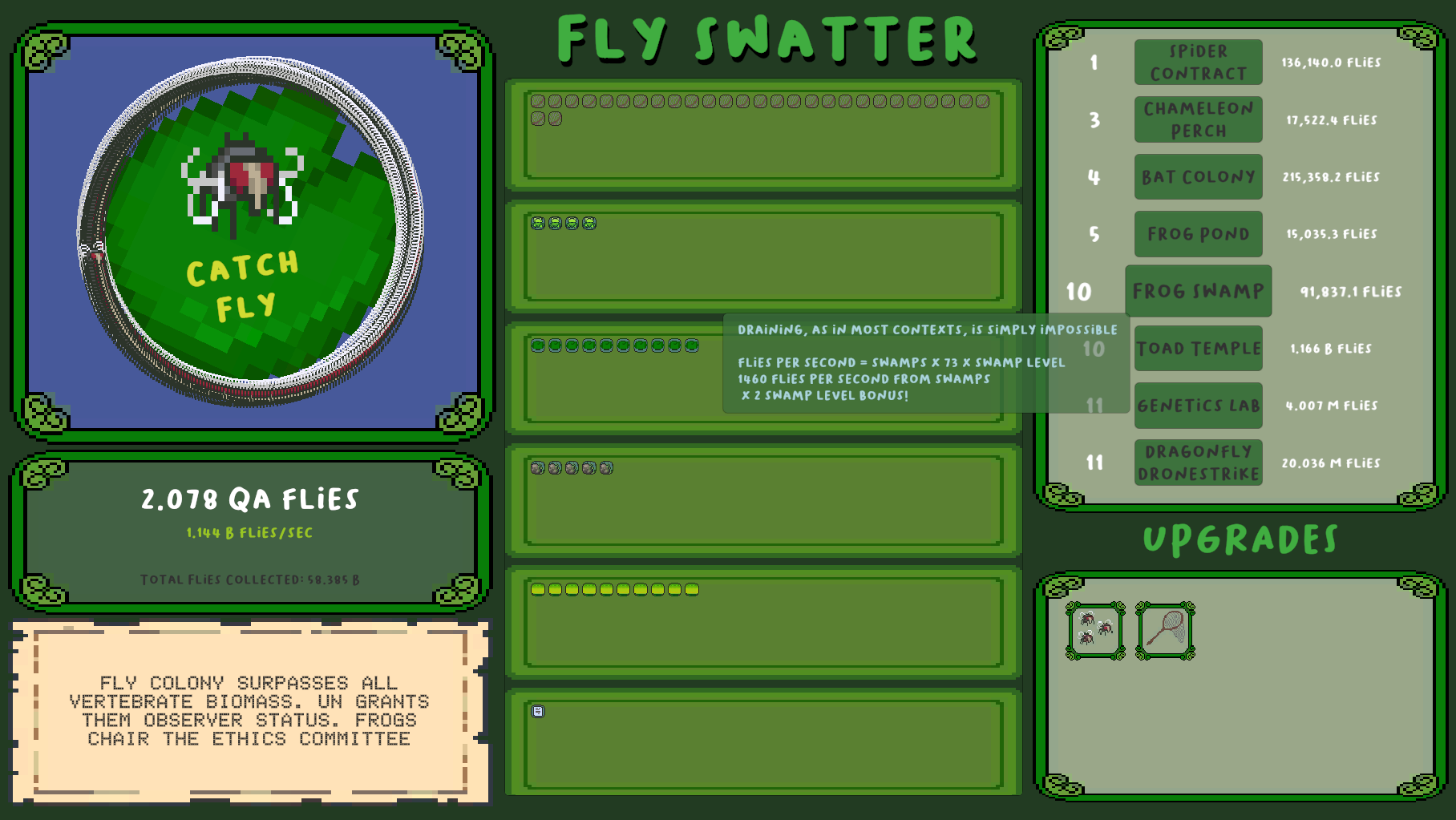 Fly Swatter- An Idle Game by CorporateData6