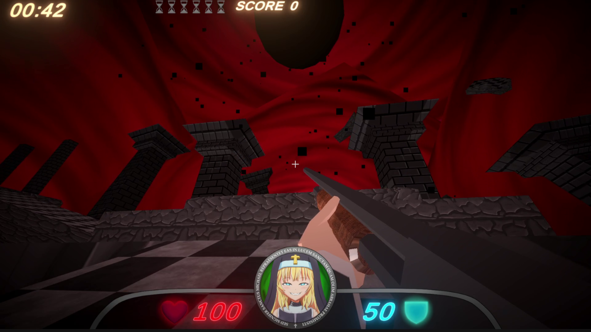Screenshot 2 for Guns and Nuns: Storming Hell Demo