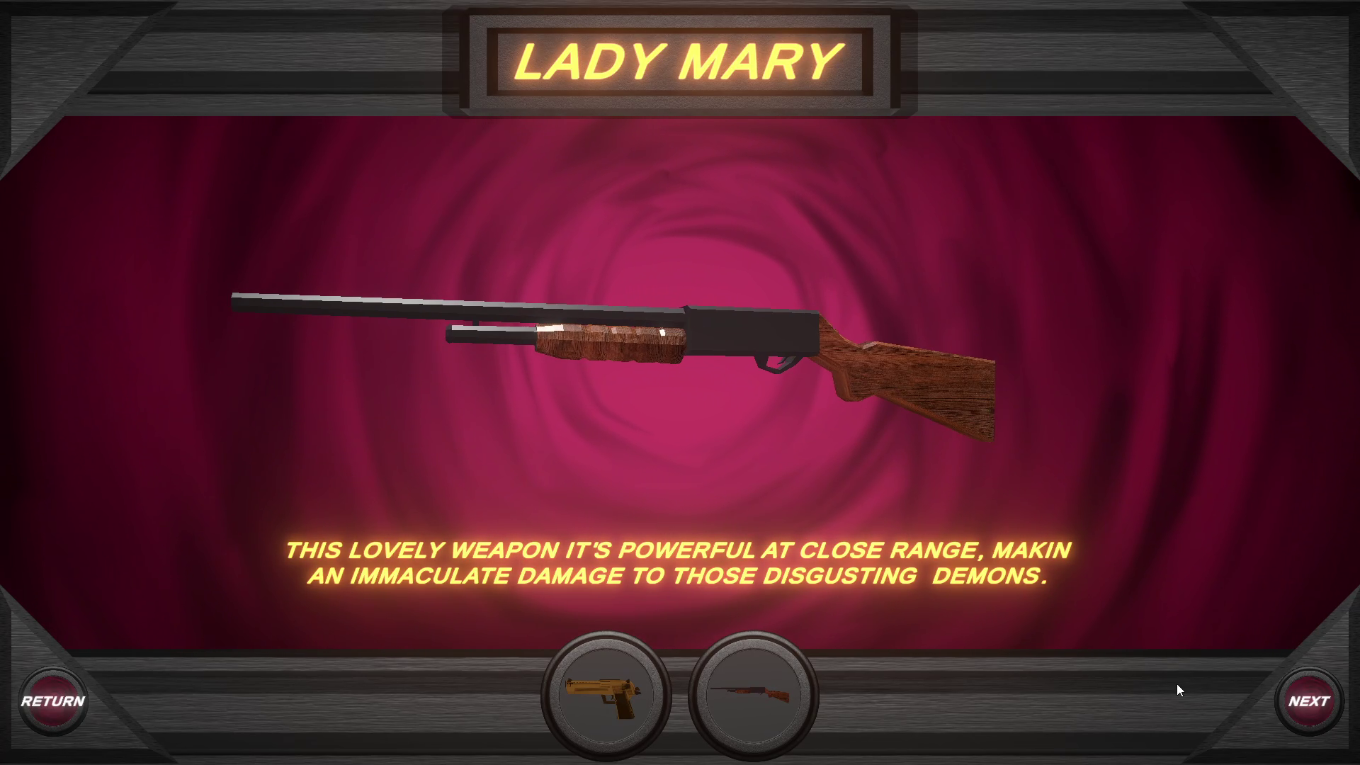 Screenshot 4 for Guns and Nuns: Storming Hell Demo