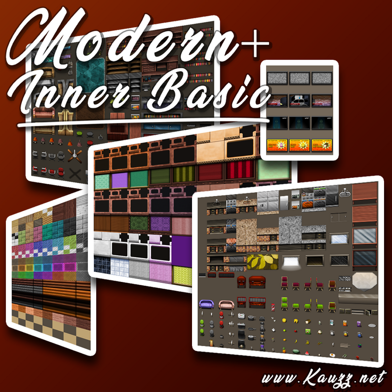 Modern+ Inner Basic Tiles (48x48) by Kauzz