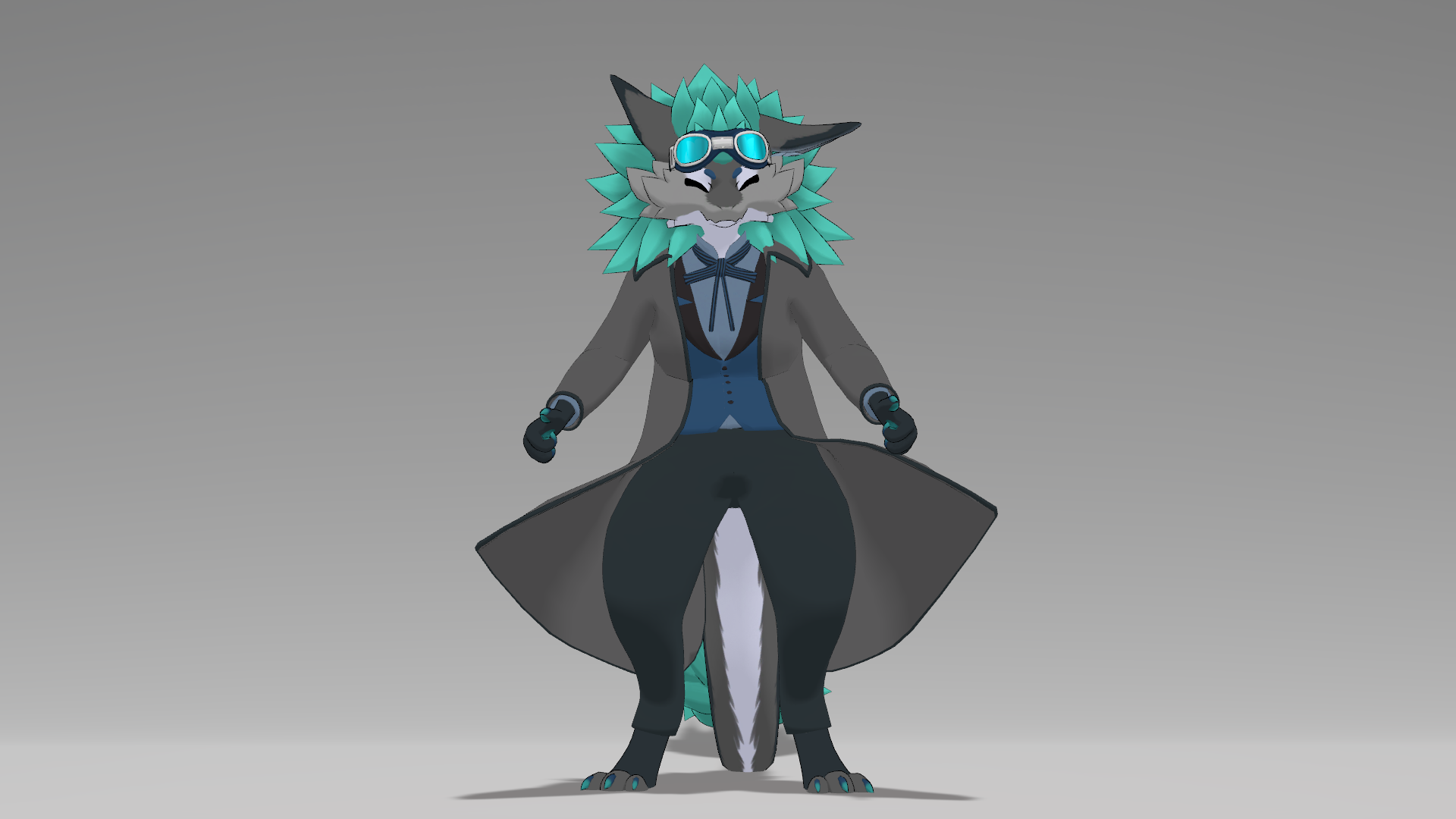 Moth Novabeast Novabeast suit and vest by MYRIADD